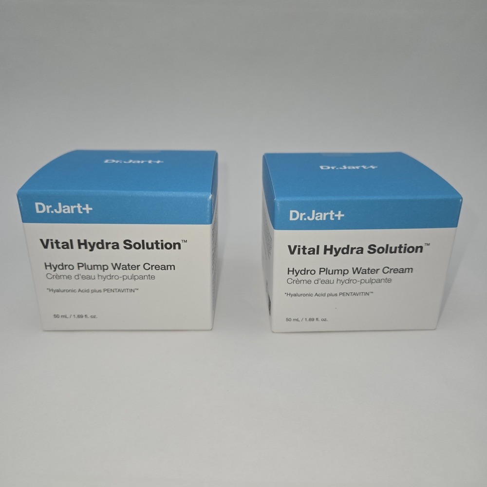 Dr.Jart+ Vital Hydra Solution Hydro‎ Plump Water Cream 1.69 Fluid Oz Set Of Two